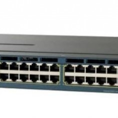 Switch Cisco Catalyst C3560X, 48 x 10/100/1000 PoE+, Management Layer 3 - WS-C3560X-48PF-L