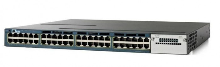 Switch Cisco Catalyst C3560X, 48 x 10/100/1000 PoE+, Management Layer 3 - WS-C3560X-48PF-L