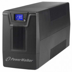 UPS line interactiv 600VA 3600W, iesire 2xShuko, baterie 1x12V 7Ah Powerwalker foto