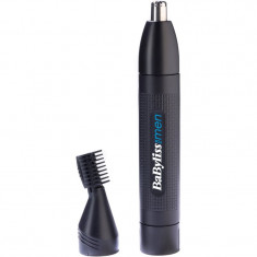 BaByliss For Men E652E trimmer pentru nas și urechi + auxiliar pentru tunderea sprâncenelor 1 buc