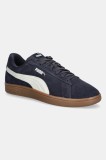 Puma sneakers din piele intoarsă PUMA Smash 3.0 culoarea albastru marin