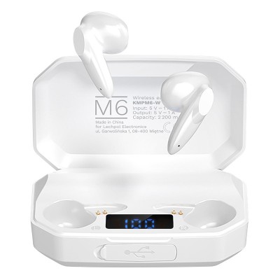 Casti bluetooth 5.1 M6 Kruger&amp;amp;Matz KMPM6-W foto