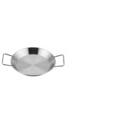 Tigaie mare cu 2 manere, inox, ideala pentru paella
