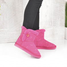 Cizme Tip Ugg De Copii Moranis Fuchsia 30 EU Fuchsia foto