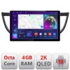 Navigatie dedicata Honda CRV 2012-2016 N-469 Edonav ecran 13&quot; 2K 8 si 128 Android Waze USB Navigatie 4G 360 Toslink Youtube Radio CarStore Technology