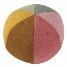 BABY FEHN fehnNATUR Soft Ball minge din material textil cu zornăitoare 1 buc