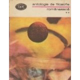 Antologie de filosofie romaneasca, Volumul al II-lea