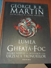 Vand carte noua Lumea de gheata si foc de G.R.R. Martin foto
