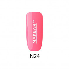Makear Gel colorat pentru unghii – Neon salmon pink – N24, 8ml