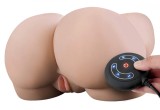 Masturbator Milk Me Silly, 2 Motoare Rotative, TPE, Natural, 11.1 kg, Pipedream