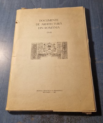 Documente de arhitectura in Romania 13 - 14 foto