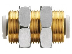 Racord Push-In Filetat M22 Alamă 1-10 Bar