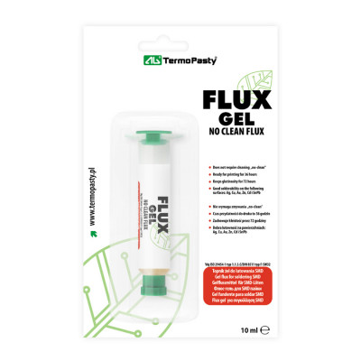 Gel Flux 10ml dezoxidant cu colofoniu pentru SMT AG TermoPasty foto