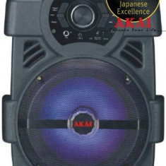 Boxa Portabila Akai ABTS-808L, 10 W, Bluetooth (Negru)