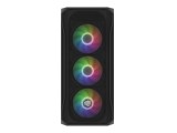 Carcasa fury shobo sh4f mid tower rgb negru tempered glass sloturi expansiune 7 drive bays: