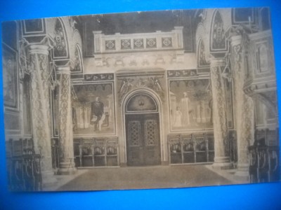 HOPCT 435 K INTERIORUL BISERICII MANASTIRII -SINAIA-JUD PRAHOVA -CIRCULATA foto