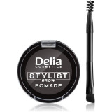 Delia Cosmetics Eyebrow Expert pomadă pentru spr&acirc;ncene culoare Graphite 4 g