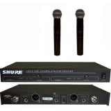 Sistem wireless SHURE LX88-II cu doua microfoane profesionale UHF
