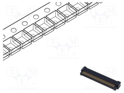 Conector PCB-PCB tată PIN 80 0,8mm ERM8 aurit SMT 1,4A SAMTEC foto
