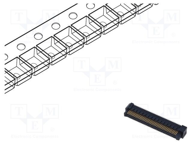 Conector PCB-PCB tată PIN 80 0,8mm ERM8 aurit SMT 1,4A SAMTEC