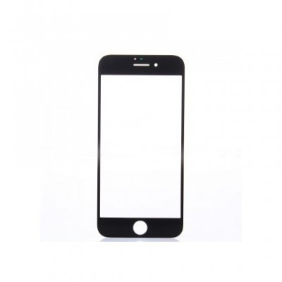 Carcasa (Sticla) Geam Apple iPhone 7 4,7inch Negru Orig China foto