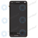 Modul de afișare HTC ONE + capac frontal (negru)