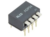 Comutator DIP-SWITCH ON-OFF 0,1A 24VDC 2 Poz THT
