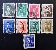 Iran (Persia) 1956&ndash;1958 - Dinastia Pahlavi &bdquo;Portretul Oficial al Șahului Mohammad Reza Pahlavi &icirc;n Uniformă de Mareșal cu Șchepcă&rdquo; -CLF1