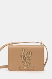 Love Moschino poseta culoarea bej, JC4158PP1