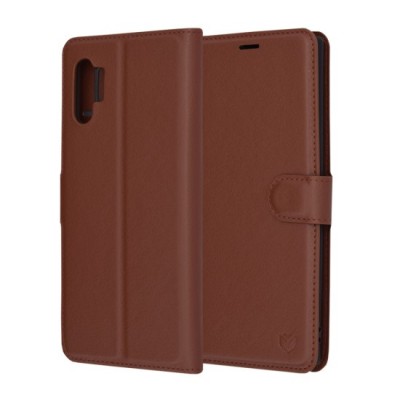 Husa pentru Samsung Galaxy Note 10 Plus / Note 10 Plus 5G - Techsuit Leather Folio - Brown foto