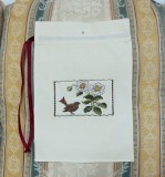 Saculet Vintage pentru lenjerie din bumbac