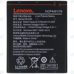 Baterie Lenovo Vibe K5, Vibe K5 Plus BL259 2750mAh SB18C05880