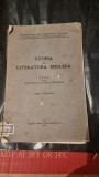 Emil I. Diaconu - Utopia in Literatura Engleza
