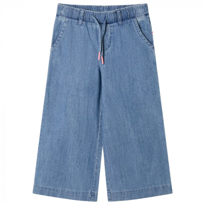 Pantaloni pentru copii, albastru denim, 104