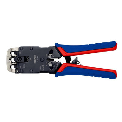 Cleste profesional pentru sertizat fise Western Knipex 97 51 12, 205 mm foto