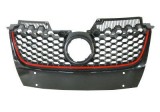 Grila radiator VW Golf 5 (Hatchback), 10.2003-05.2009, 1K0853651E, 951305-1 doar pentru modelele GTI; grila masca fara emblema, Rapid