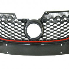 Grila radiator VW Golf 5 (Hatchback), 10.2003-05.2009, 1K0853651E, 951305-1 doar pentru modelele GTI; grila masca fara emblema