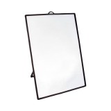 Oglinda de masa, 24x18 cm, Plastic, Negru, ATU-081841, Oem