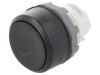 Comutator apăsare 22mm negru