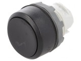 Comutator apăsare 22mm negru