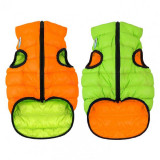 Vestă AiryVest Colar portocaliu - verde, XS 30, COLLAR