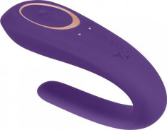 Vibrator Double Clasic Partner Mov foto