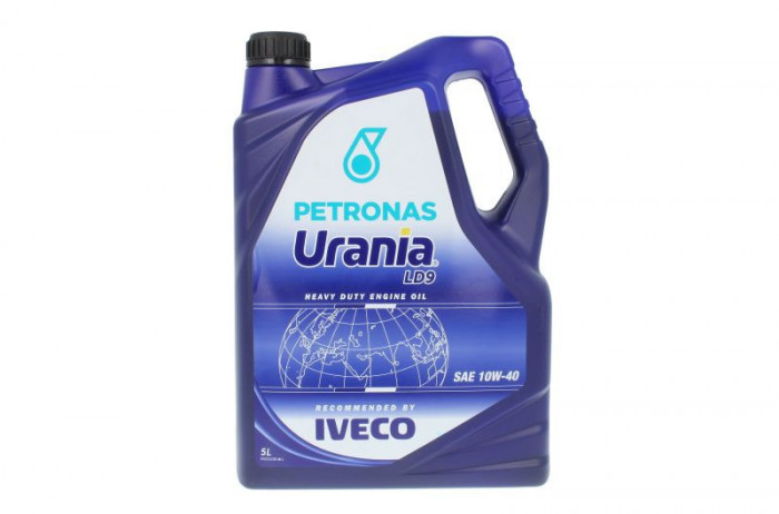 Urania Motor Uleiuri (5L) SAE 10W40.Caterpillar ECF-1-A;Caterpillar ECF-2;Caterpillar ECF-3;Cummins 20081;DAF;Detroit Diesel 93K218;Deutz DQC-III-10-L