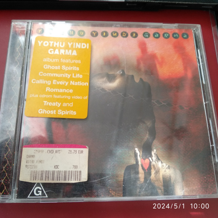 -Y- CD ORIGINAL YOTHU YINDI GSRMA ( STARE NM )