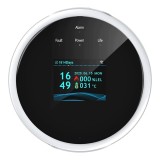 Cumpara ieftin Detector de scurgeri de gaz si alarma de incendiu Techstar&reg;, Wi-Fi, 200mA, Afisaj LCD, Control APP Smart Life, Notificari Push, Alb