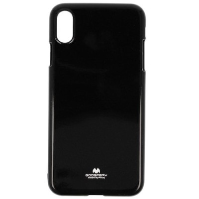 Husa APPLE iPhone X / XS - Jelly Mercury (Negru) foto