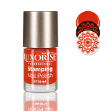 Cumpara ieftin Oja Stampila Unghii LUXORISE, Artist - Scarlet Red #05, LUXORISE Nail Art