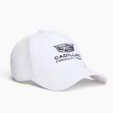 Cadillac F1 șapcă de baseball Valtteri Bottas #77 official Teamline Replica white F1 Team 2026 - Universal pentru adulți