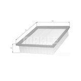 Filtru aer Mahle Original LX517