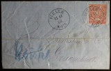 Germany NDP 1868 Postal History Rare Cover Mi.4 EF to Melle DB.405